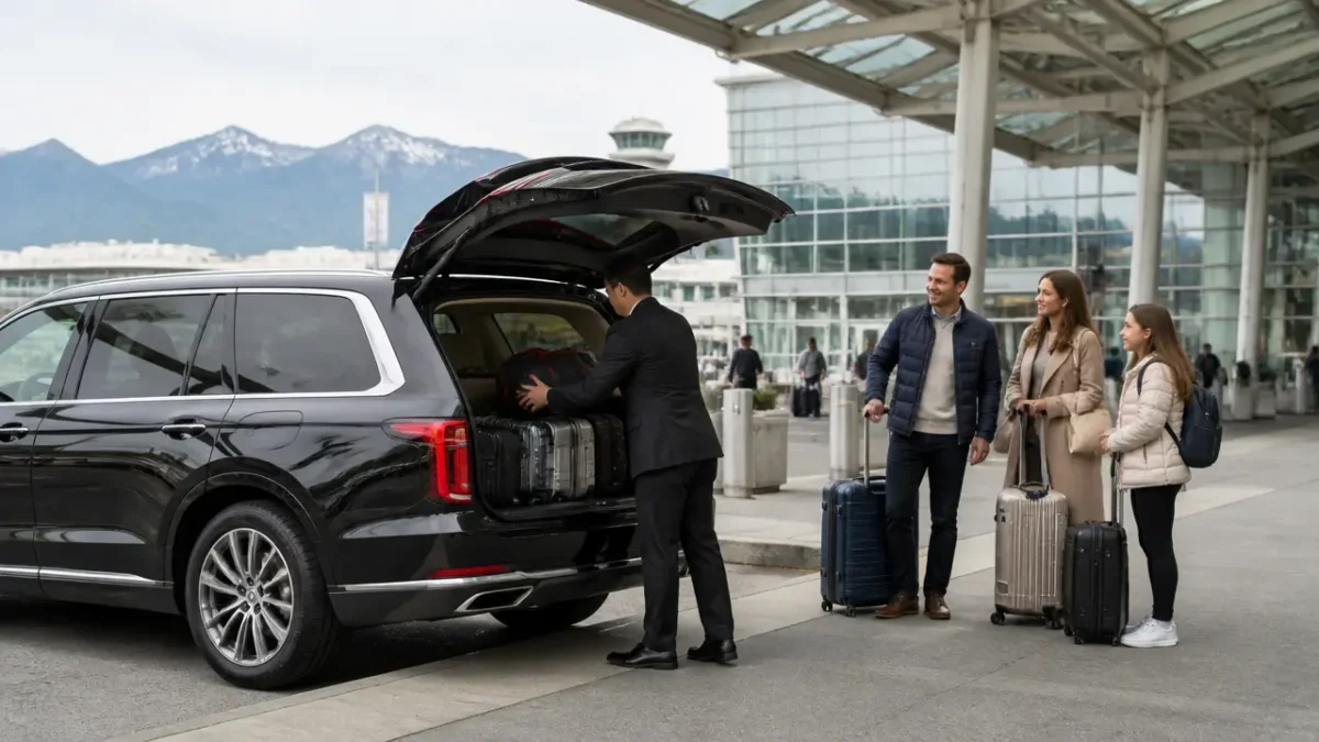Vancouver airport transfer vehicle