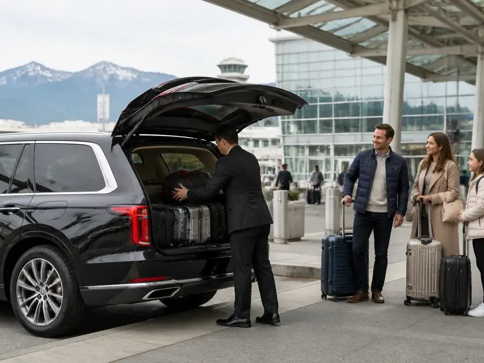 Vancouver airport transfer vehicle
