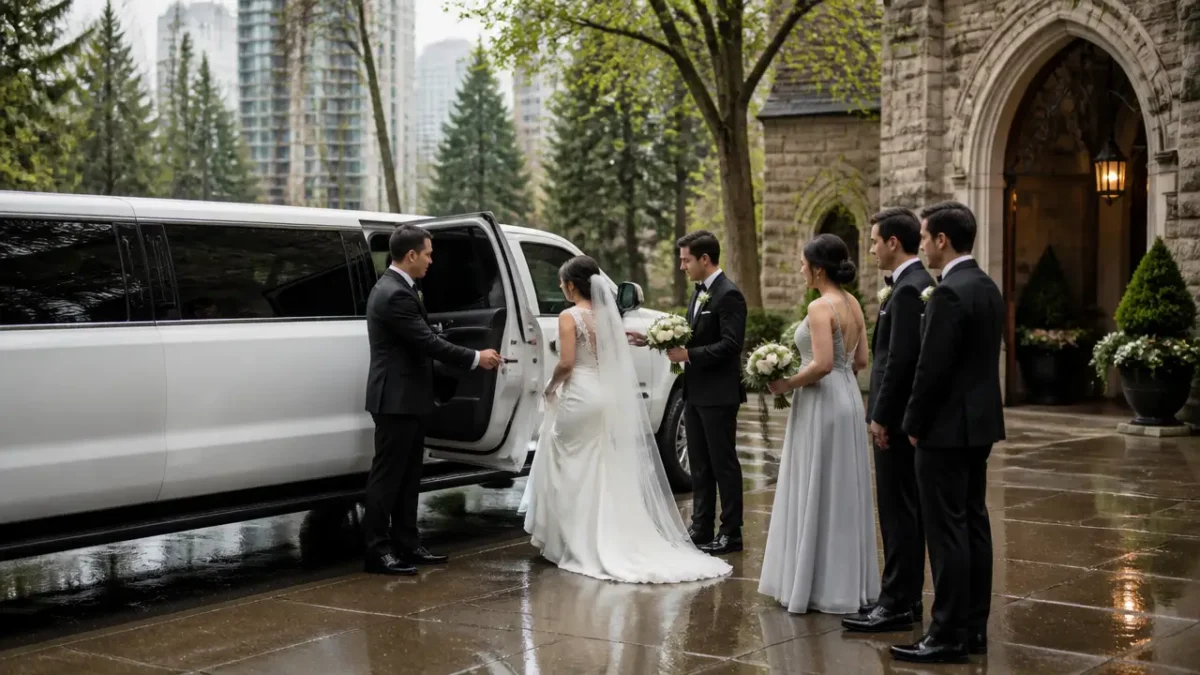 Vancouver wedding transportation timeline